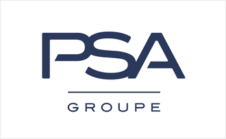 The Peugeot Citroen (PSA) logo